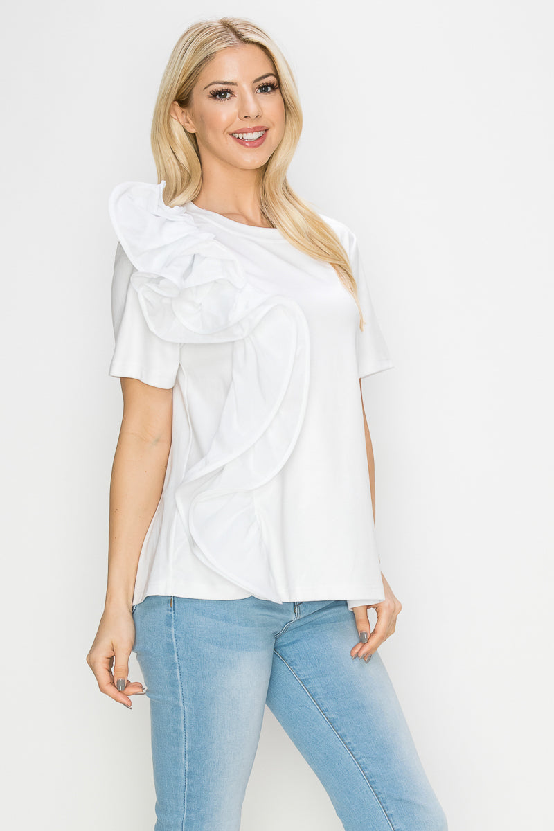 Ricole Pointe Knit Top