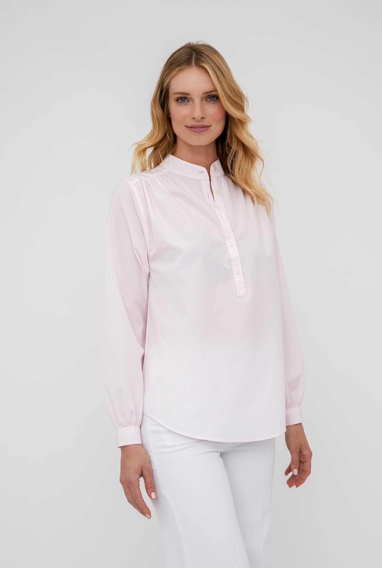 BOHO SHIRT: A TOUCH OF PINK