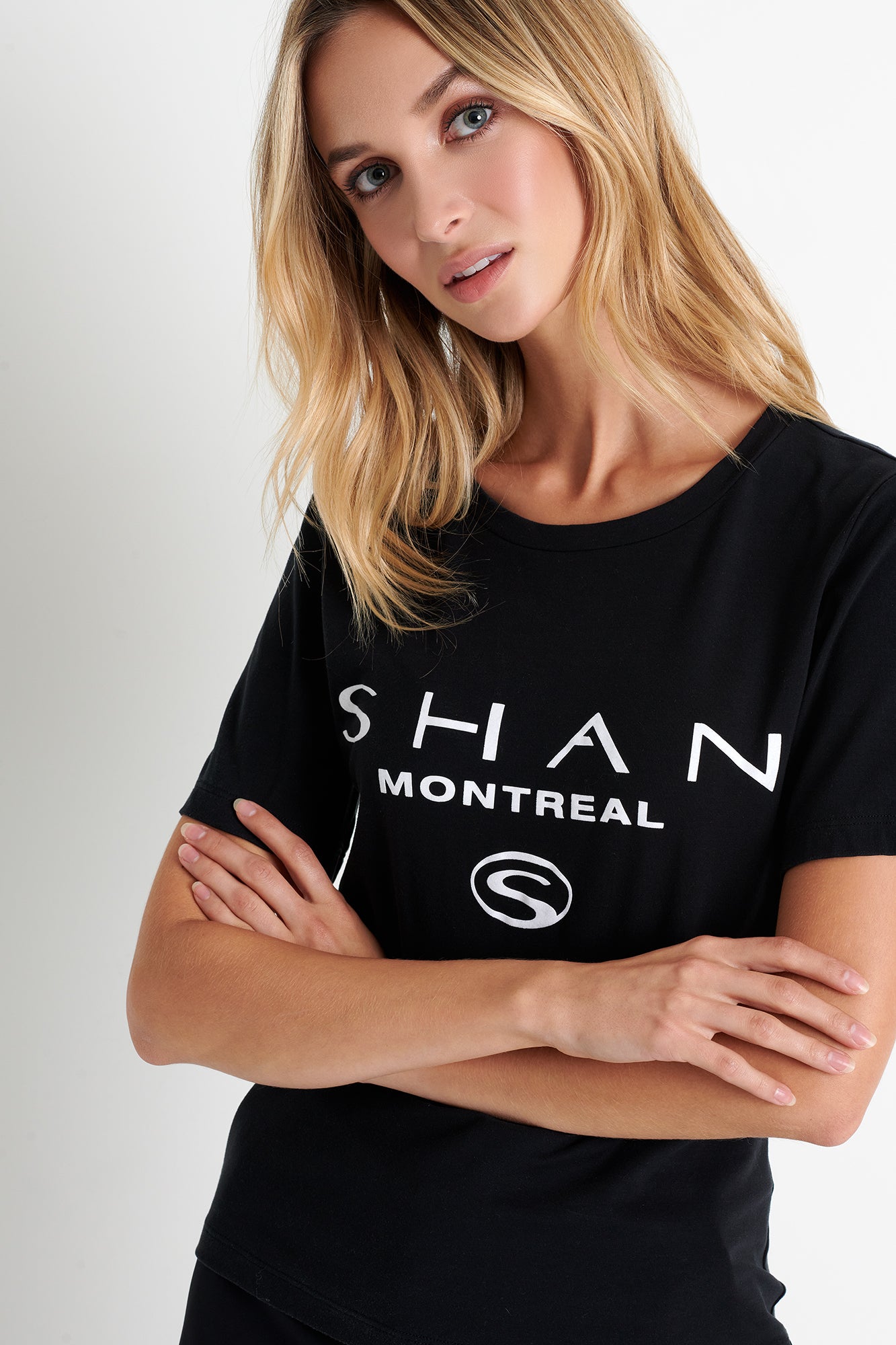 52074-60-800 - Shan T-Shirt 02 / 800 Caviar / 90% TENCEL 10% ELASTANE