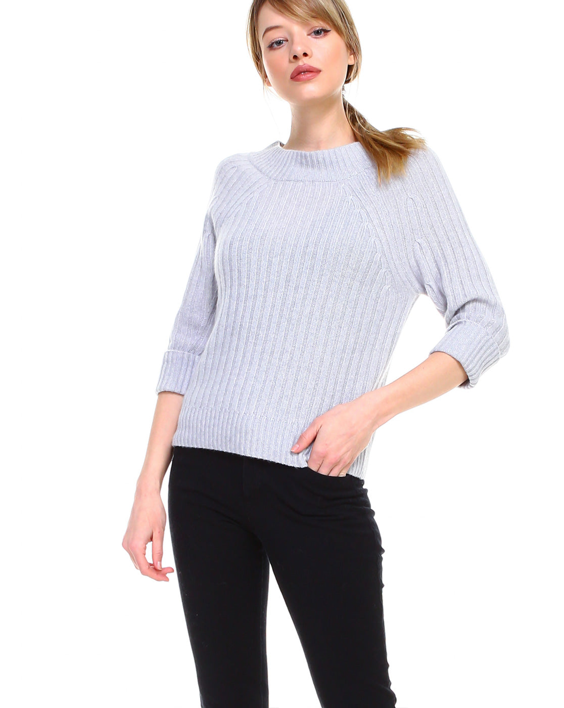 Selma Ribbed Knit Sweater
