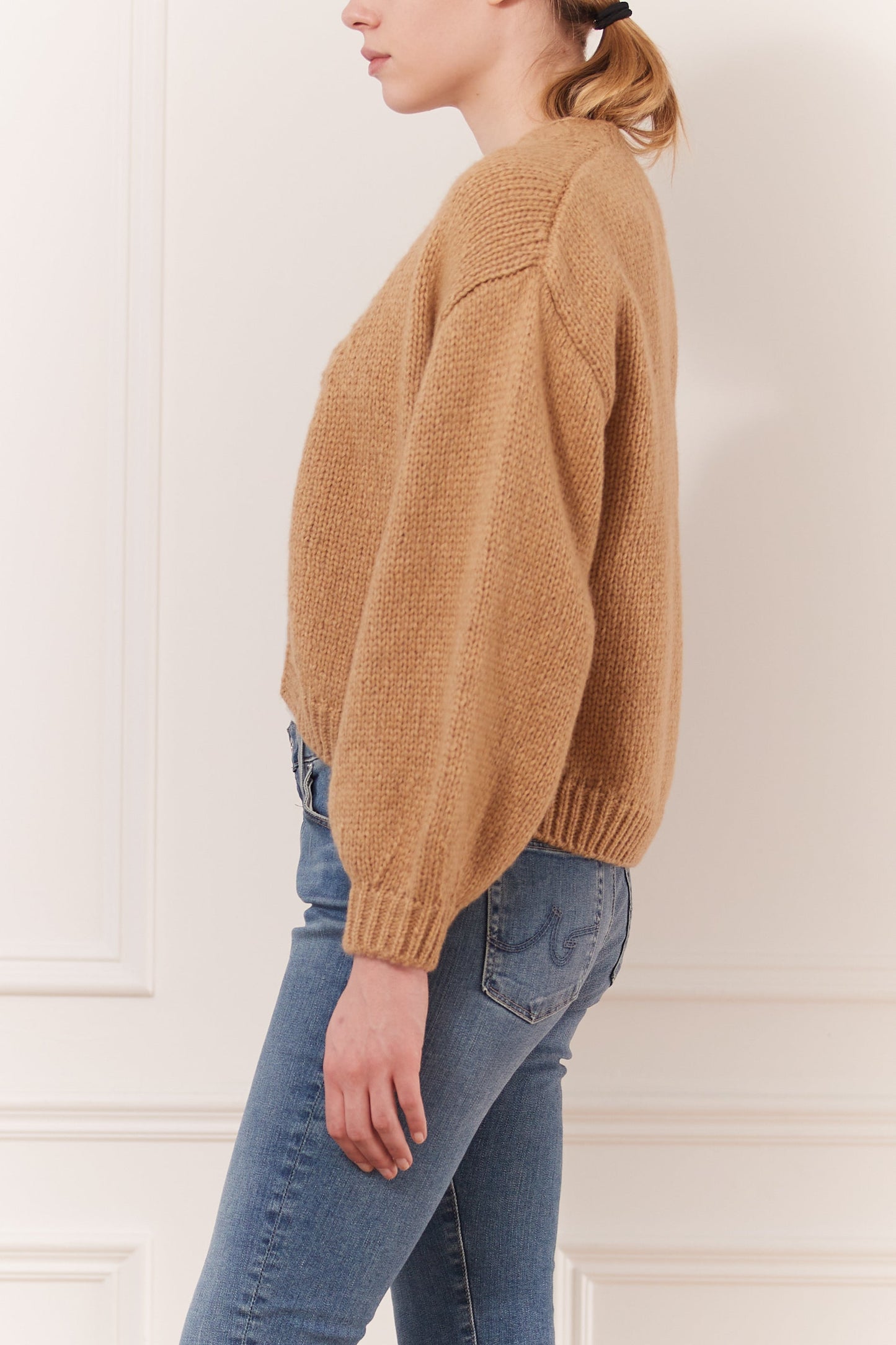 Oversize cardigan sweater