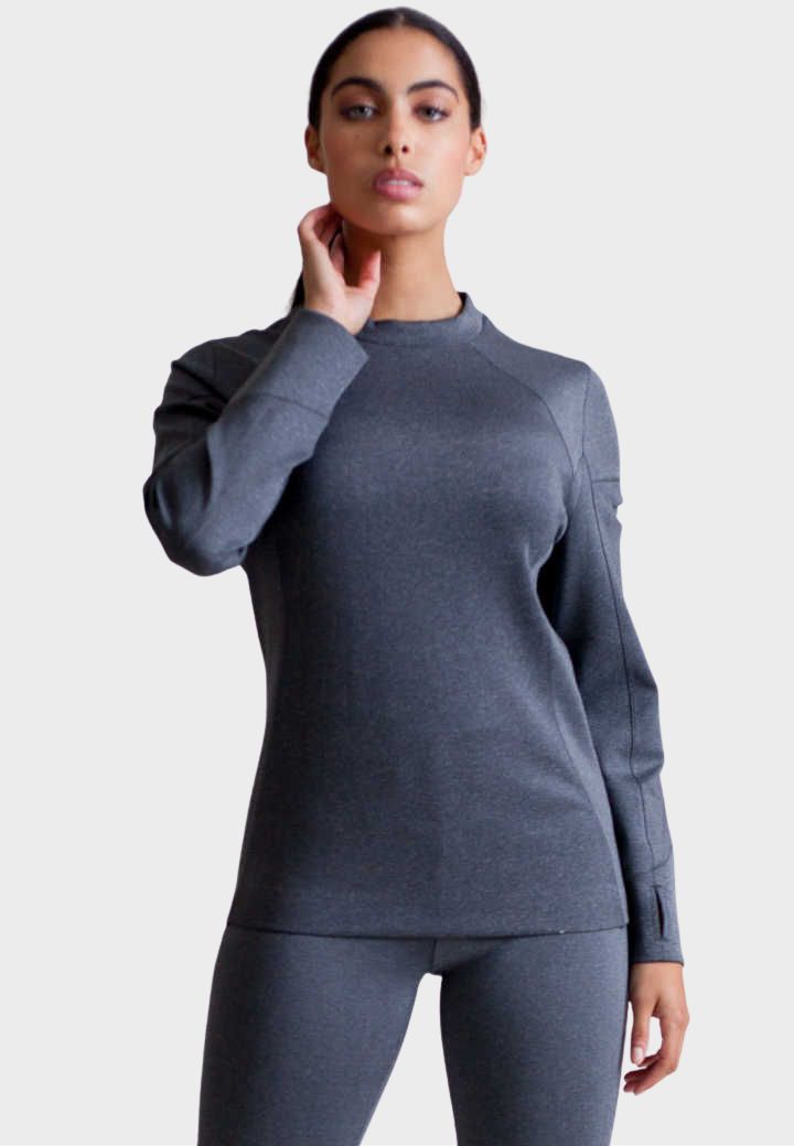 Mock-Up Pullover Sweatshirt-Sweatshirts-Buki