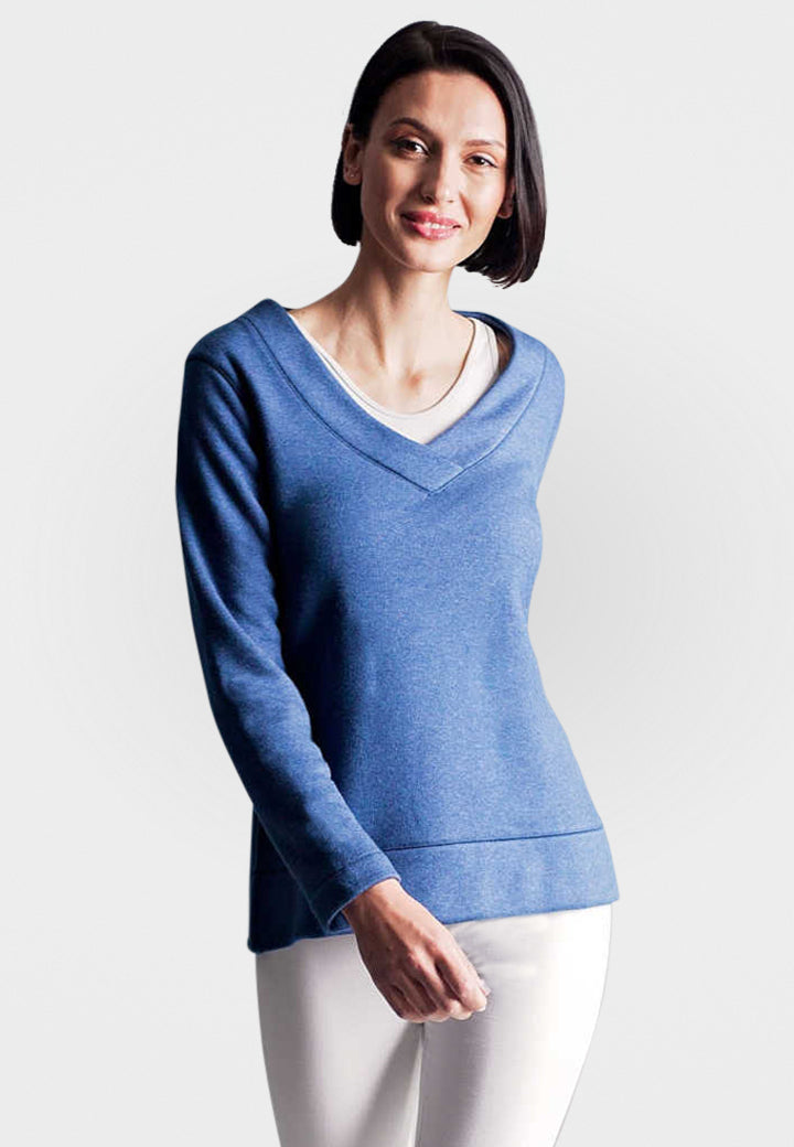 Power Vee 'Sweater' Sweatshirt-Sweatshirts-Buki