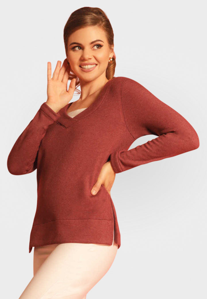 Power Vee 'Sweater' Sweatshirt-Sweatshirts-Buki