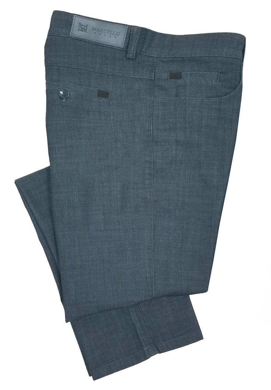 Marcello Sport jeans with suede trim actually fit men the way jeans are supposed to fit. Most men just want jeans that fit and many of the "fashion" jeans currently on the market are just not made with the regular man in mind. Looking for great jeans that fit great, we have the best, Marcello Sport jeans.  Marcello Sport Light Weight Dress Jeans